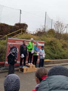 Siegerehrung Silvio Lehmann